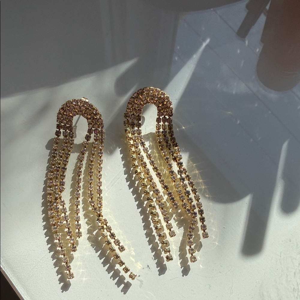 Uncommon James Elegant Gold Dangle Earrings